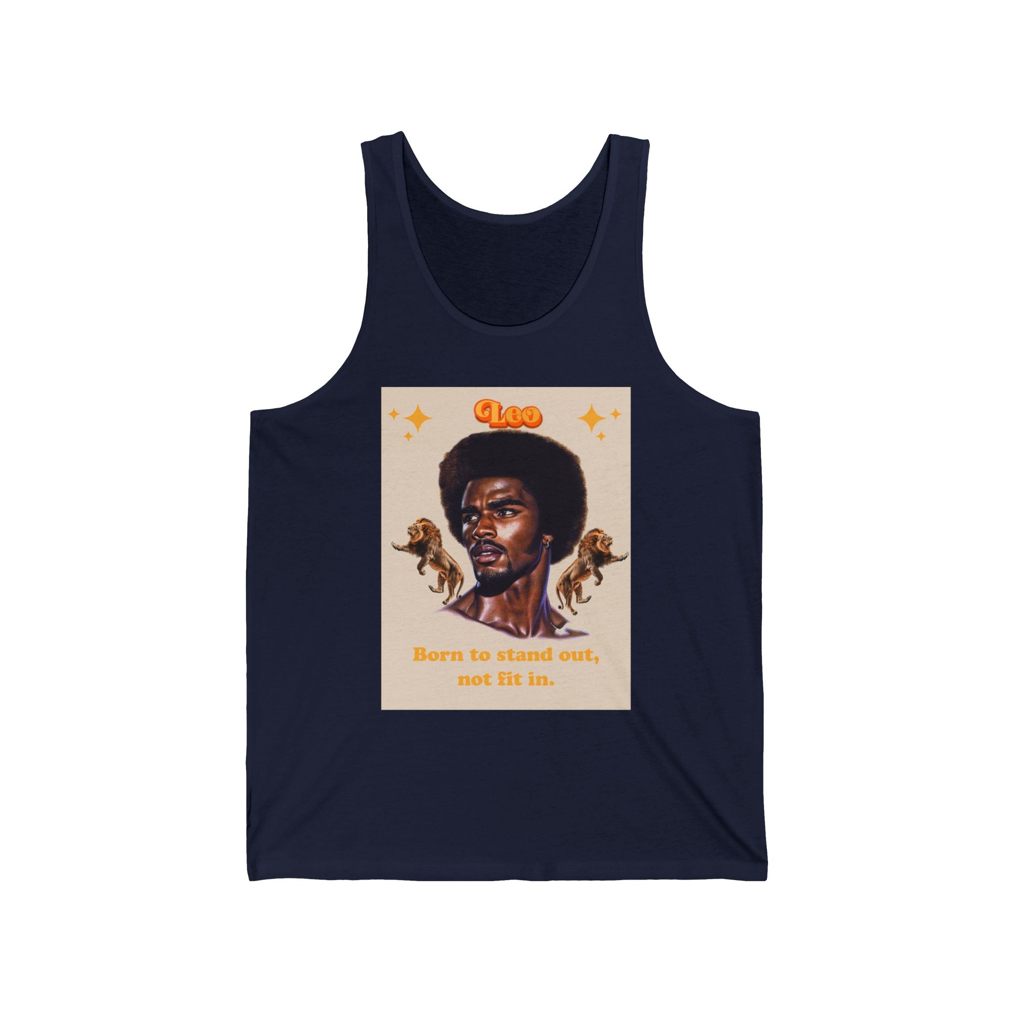 Leo Vintage Unisex Jersey Tank