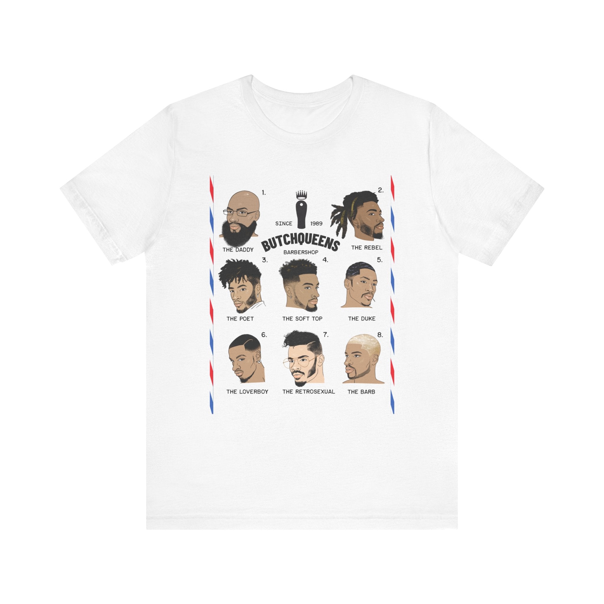 'Butchqueen Barbershop' T-Shirt