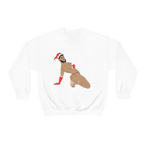 'Sexy Elf #2' Crewneck Sweatshirt