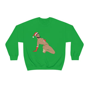 'Sexy Elf #2' Crewneck Sweatshirt