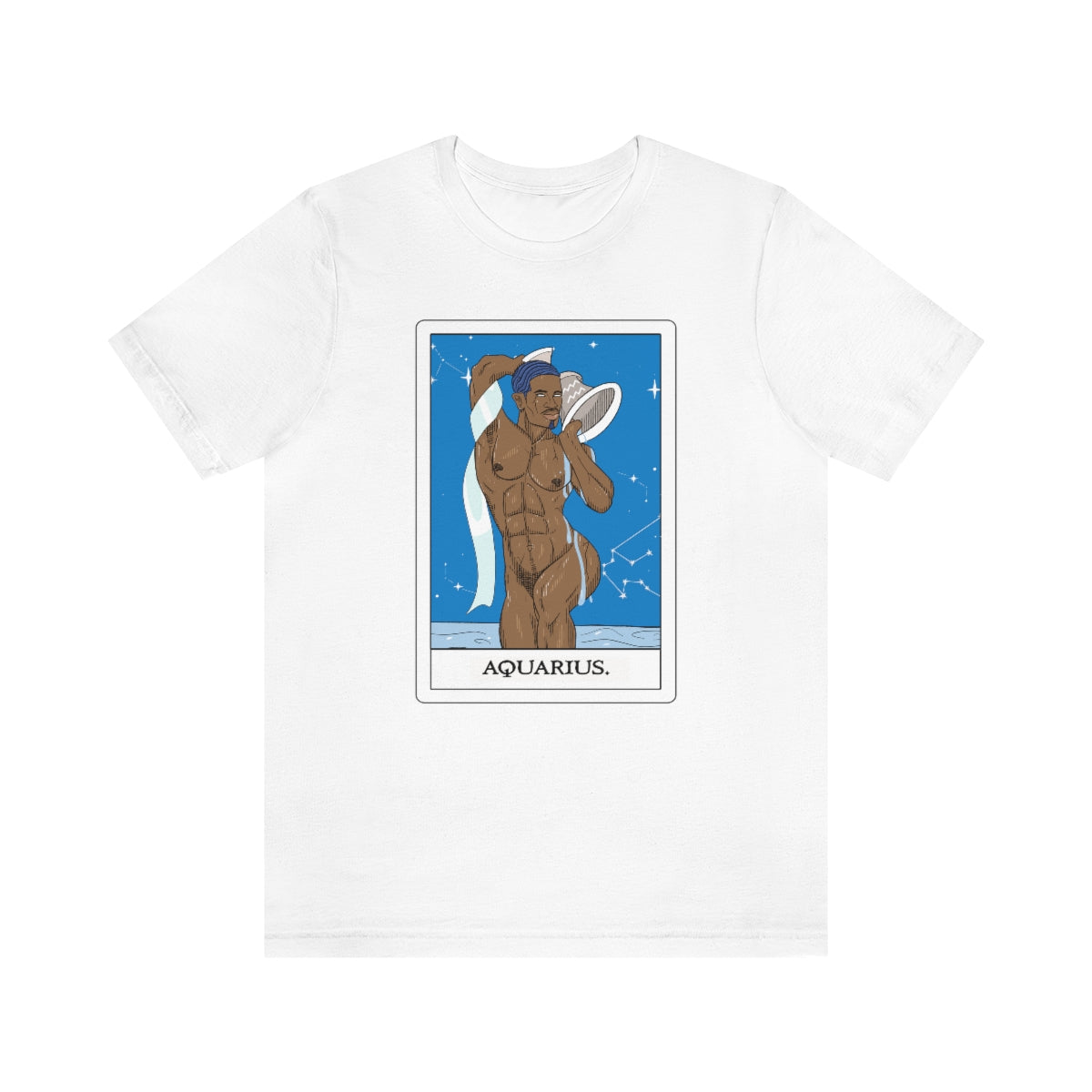 'Aquarius' Tarot Short Sleeve Tee