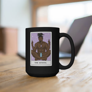 'The Mystic' Black Mug 15oz