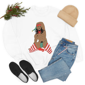 'Sexy Elf #3' Crewneck Sweatshirt