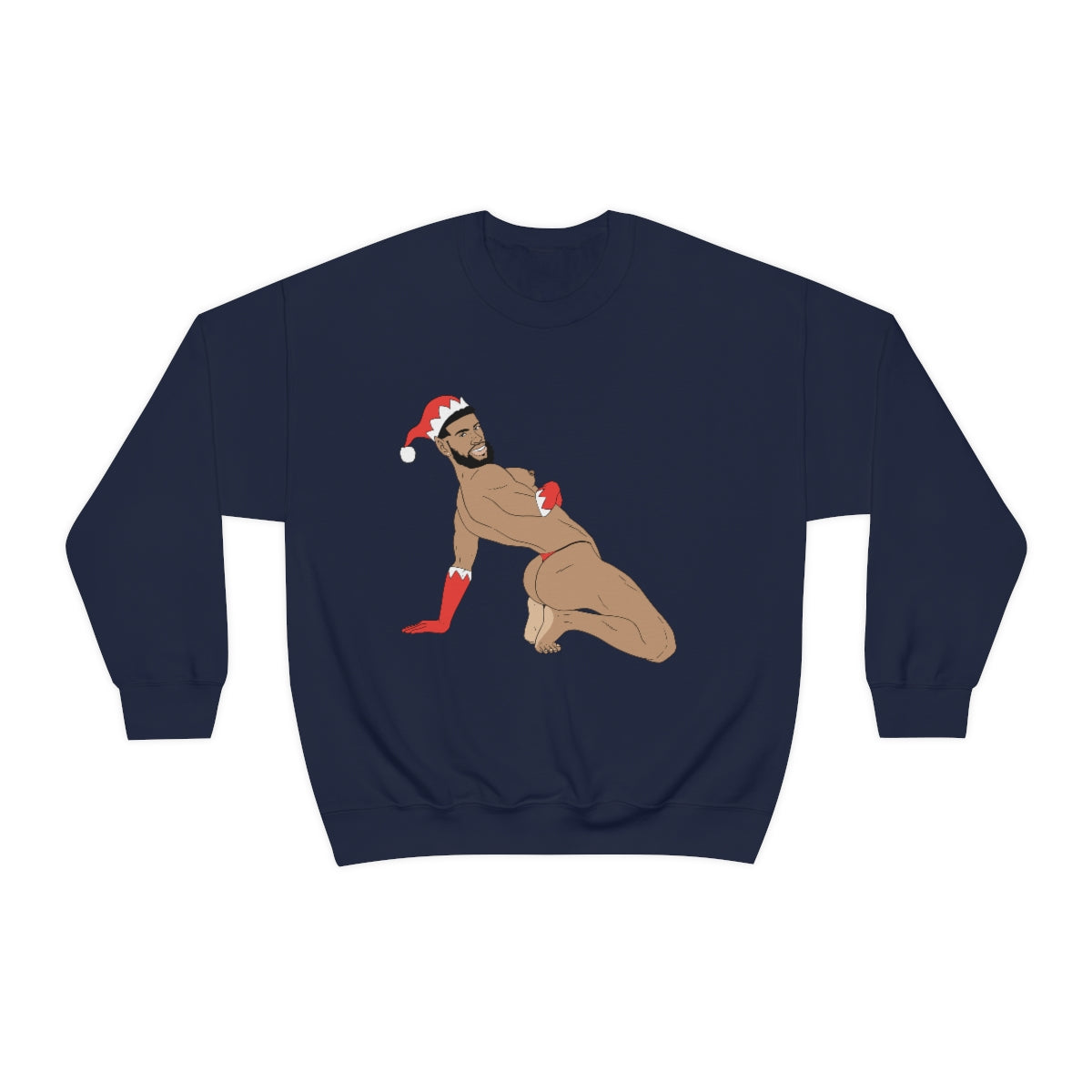 'Sexy Elf #2' Crewneck Sweatshirt