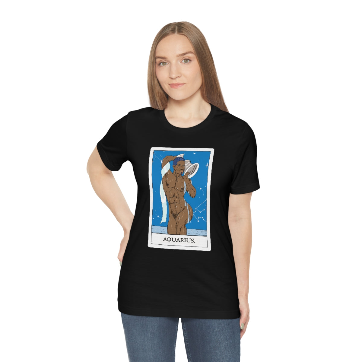 'Aquarius' Tarot Short Sleeve Tee