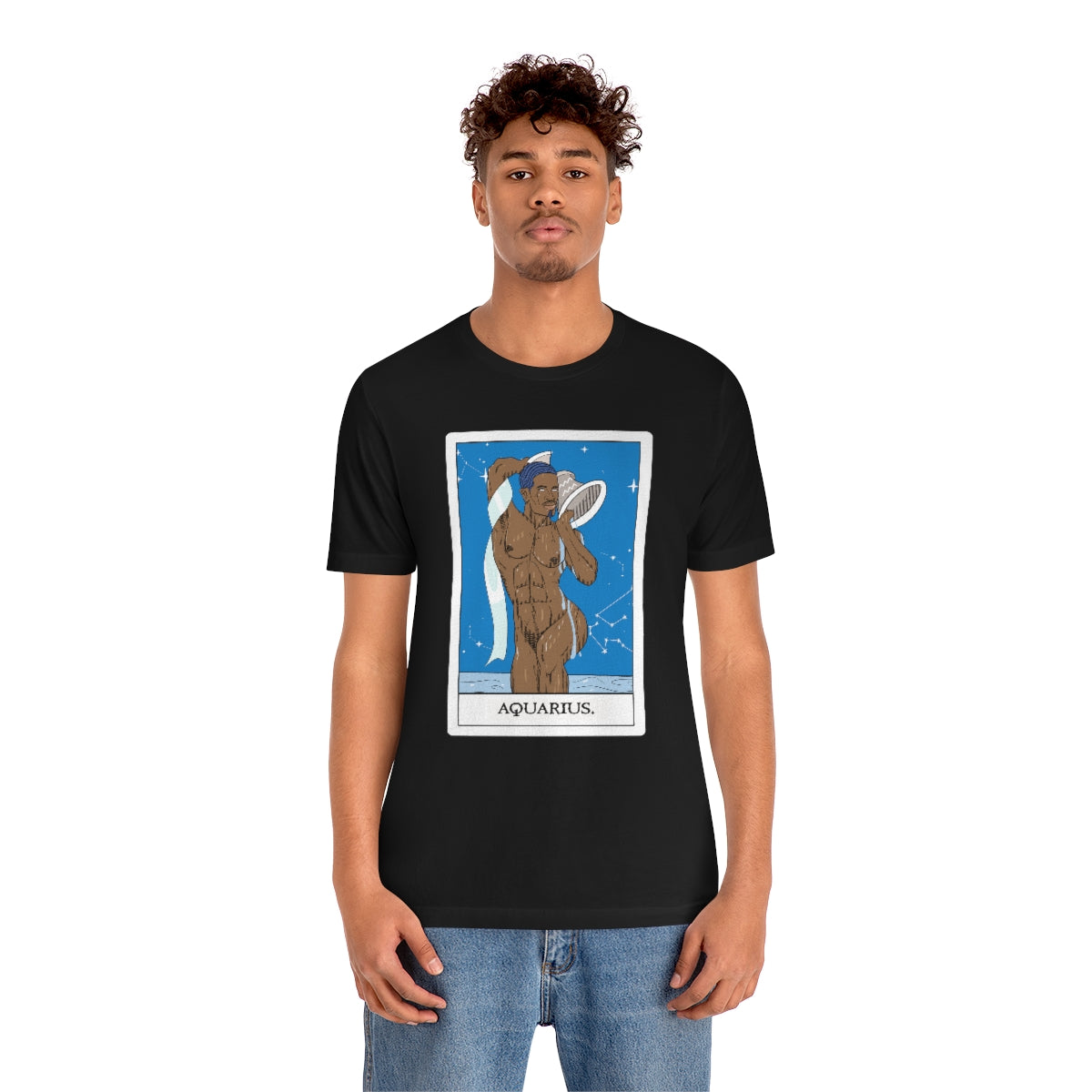 'Aquarius' Tarot Short Sleeve Tee