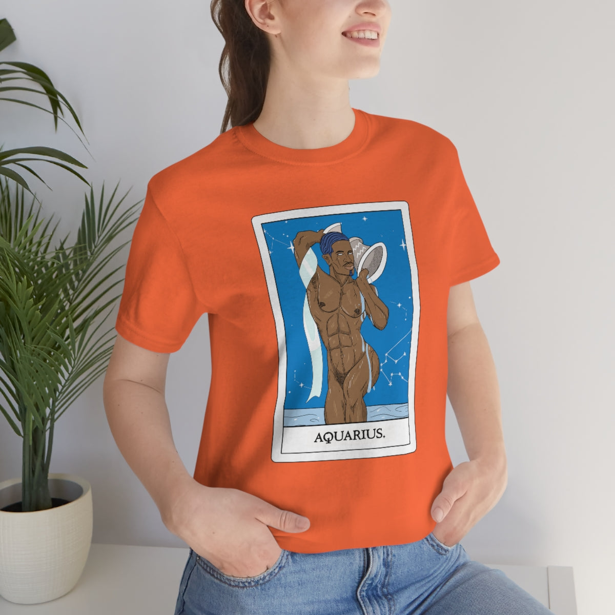 'Aquarius' Tarot Short Sleeve Tee