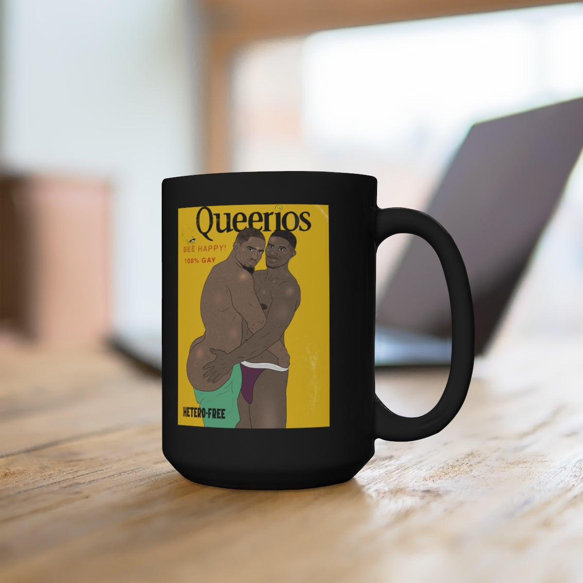 'Queerios' Mug 15oz