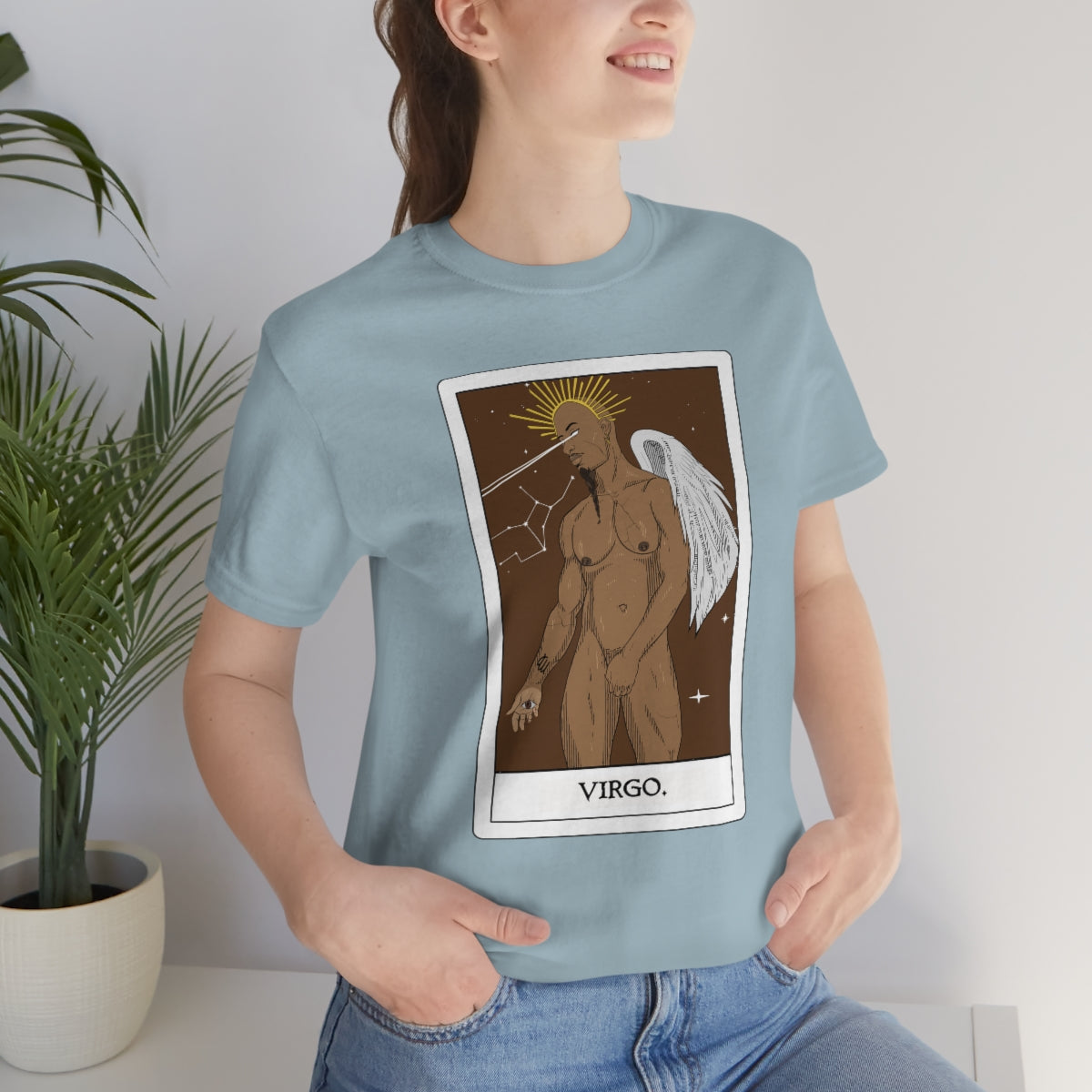 'Virgo' Tarot Short Sleeve Tee