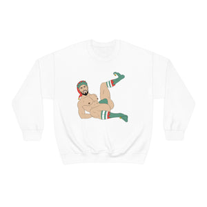 'Sexy Elf #1' Crewneck Sweatshirt