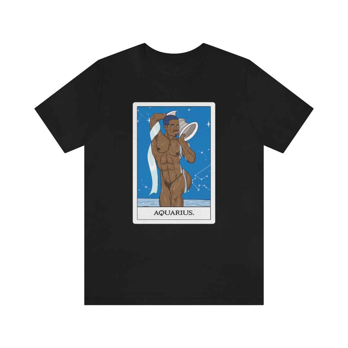 'Aquarius' Tarot Short Sleeve Tee