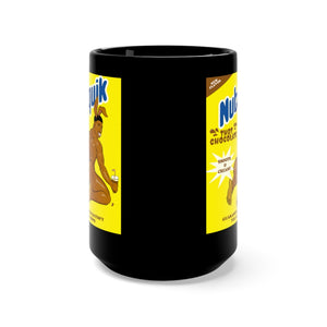 Nutquik Black Mug 15oz