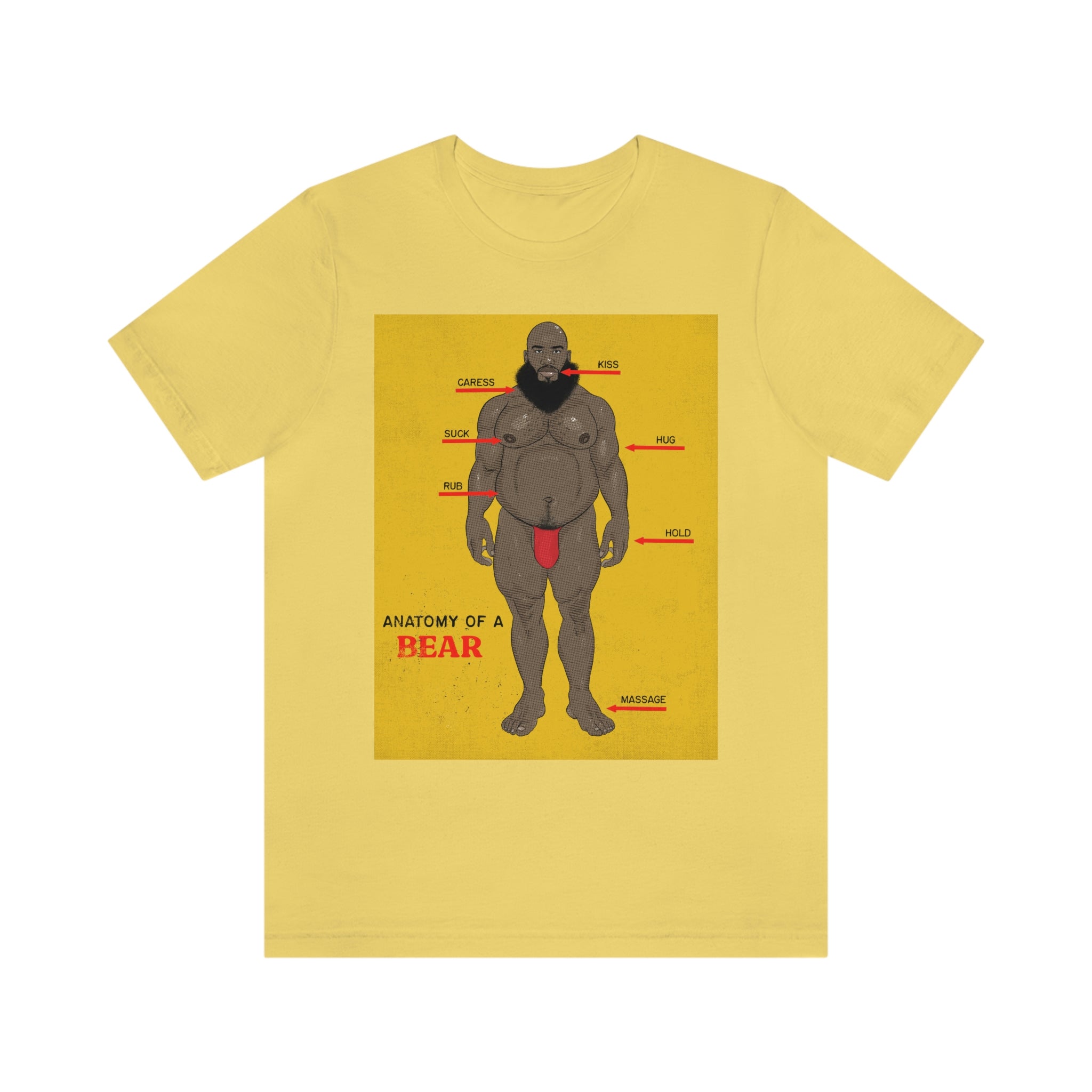 'Anatomy of a Bear' T-Shirt (Version 1)