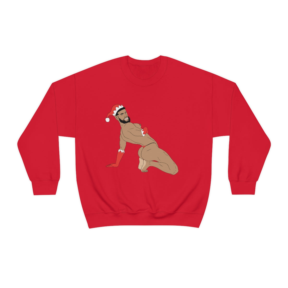 'Sexy Elf #2' Crewneck Sweatshirt