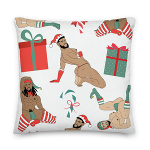 Sexy Elves X-Mas Premium Pillow