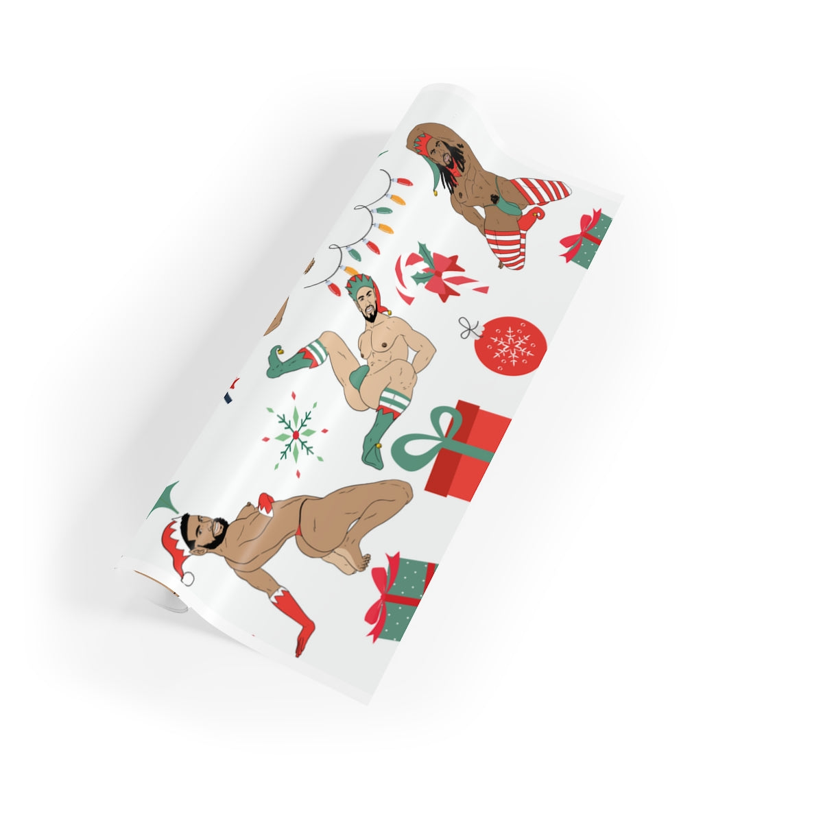 Sexy Elves Gift Wrapping Paper Rolls, 1pc