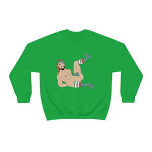 'Sexy Elf #1' Crewneck Sweatshirt