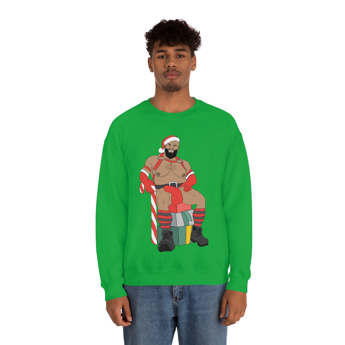 'Bad Santa' Crewneck Sweatshirt