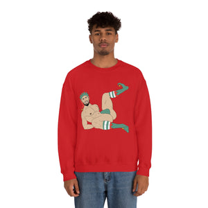 'Sexy Elf #1' Crewneck Sweatshirt