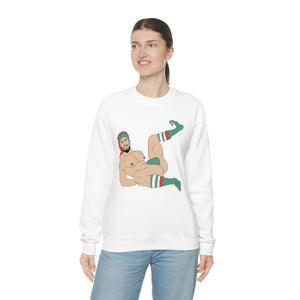 'Sexy Elf #1' Crewneck Sweatshirt