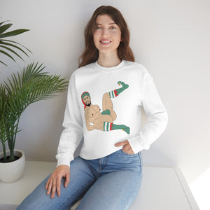 'Sexy Elf #1' Crewneck Sweatshirt