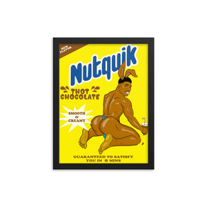 Nutquik Framed poster