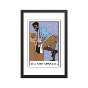 'The ChurchQueen' Framed poster