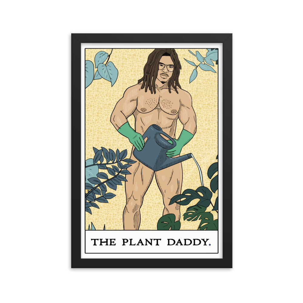 'The Plant Daddy' Framed poster