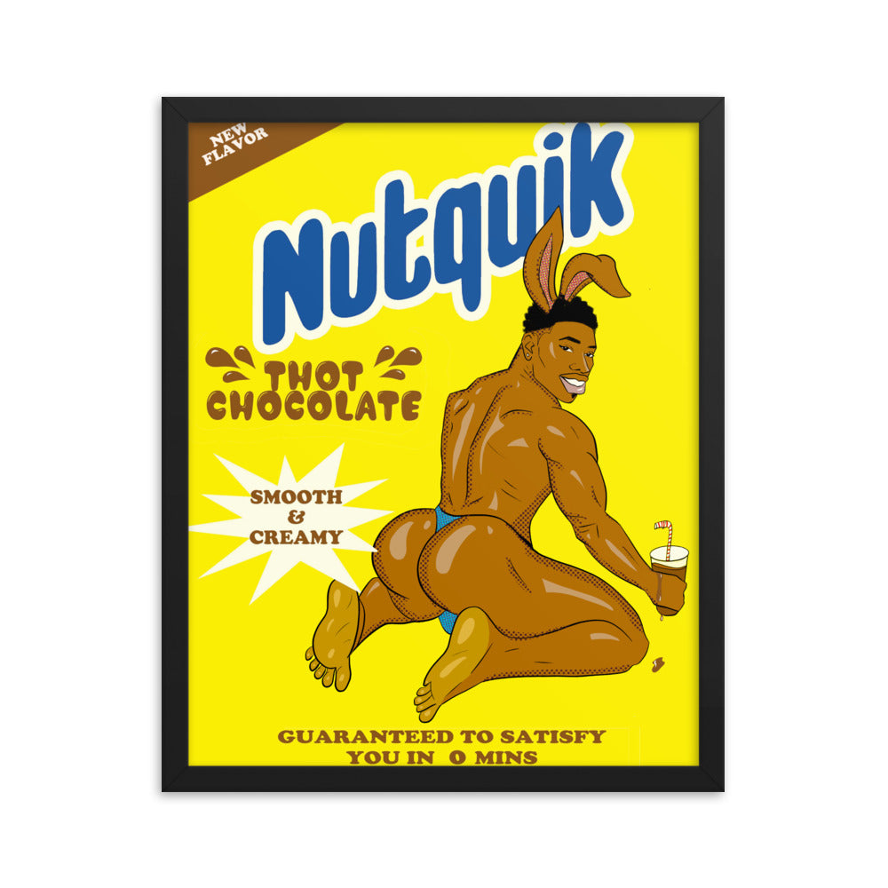 Nutquik Framed poster