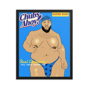 "Chubs Ahoy' Framed poster