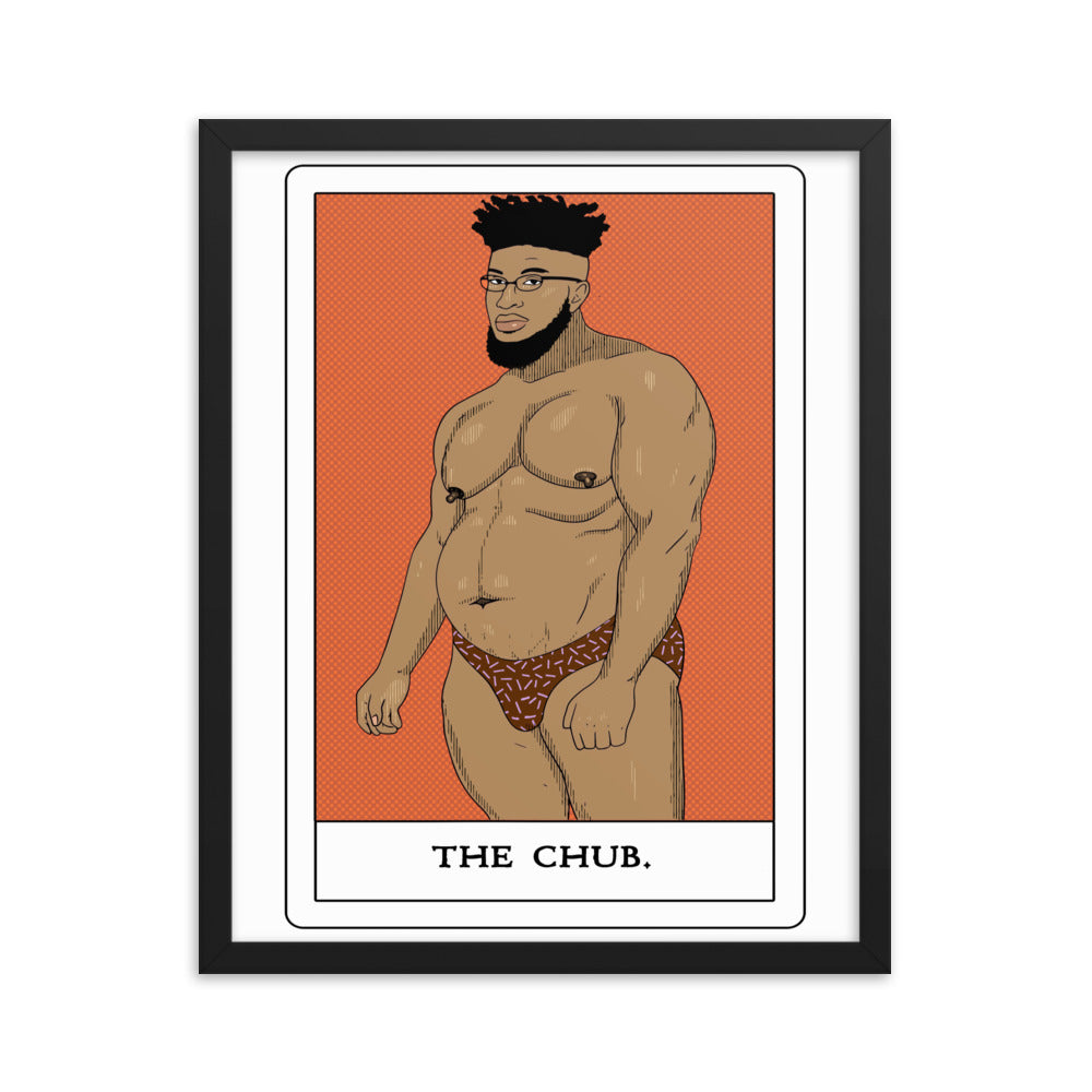 'The Chub' Framed poster