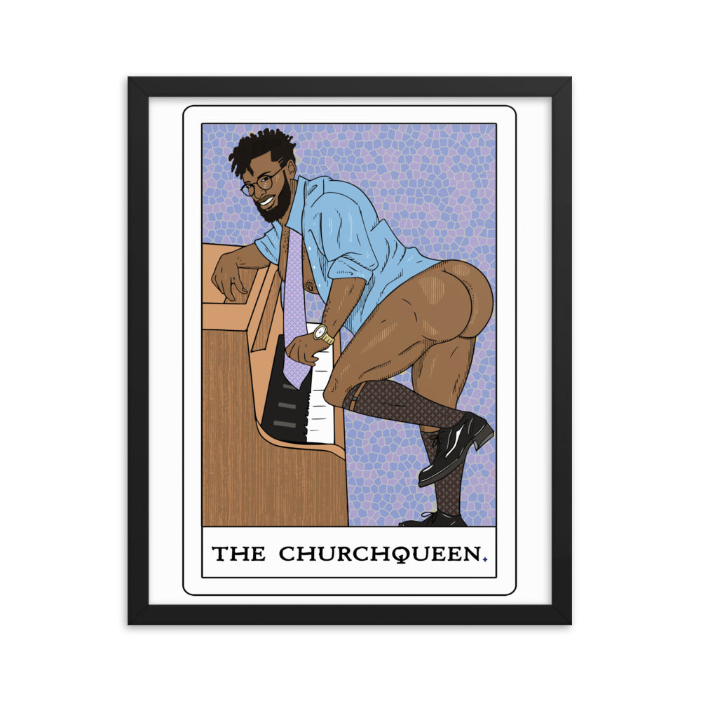 'The ChurchQueen' Framed poster