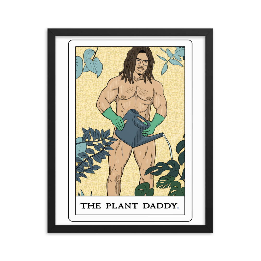 'The Plant Daddy' Framed poster