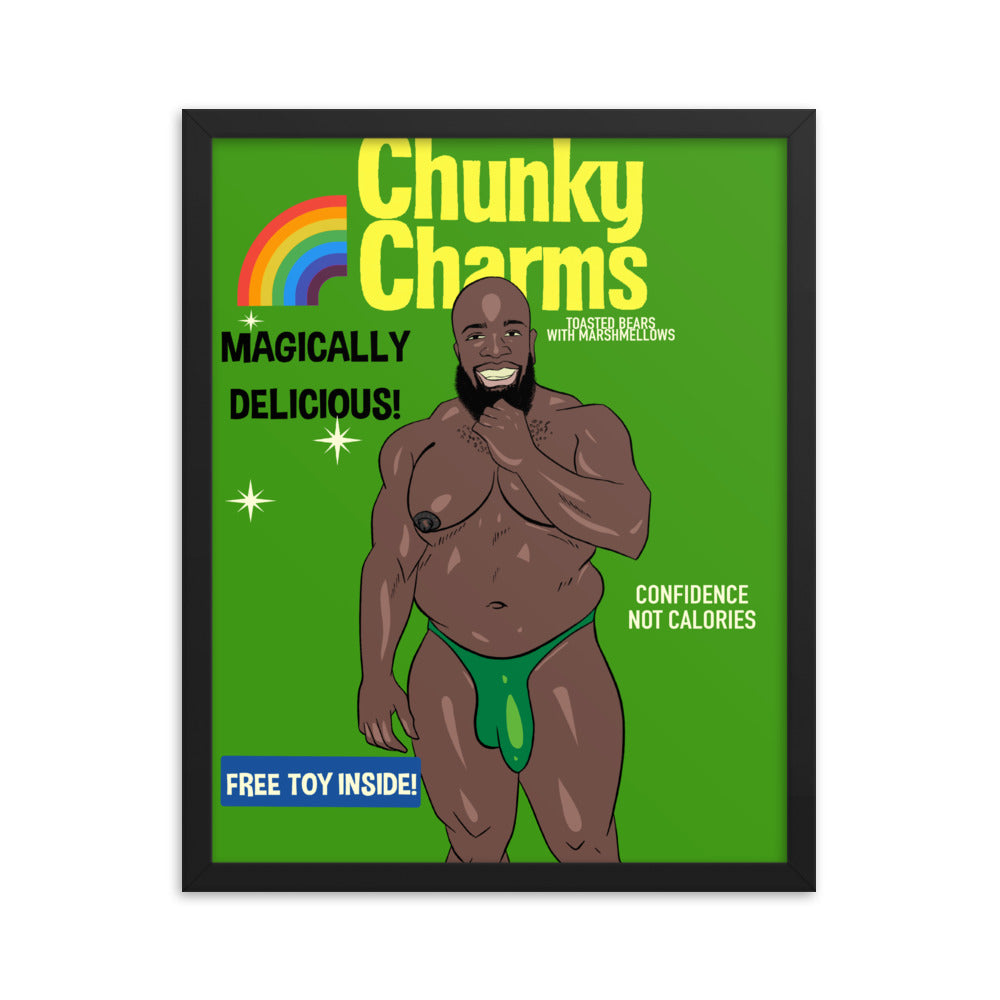 Chunky Charms Framed poster