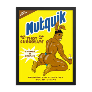 Nutquik Framed poster