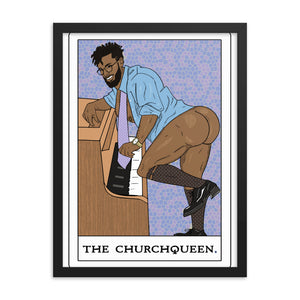 'The ChurchQueen' Framed poster