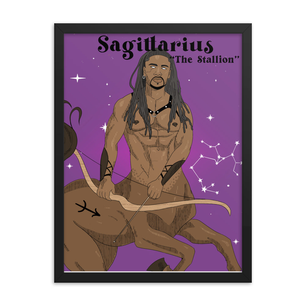 'Sagittarius' Framed poster