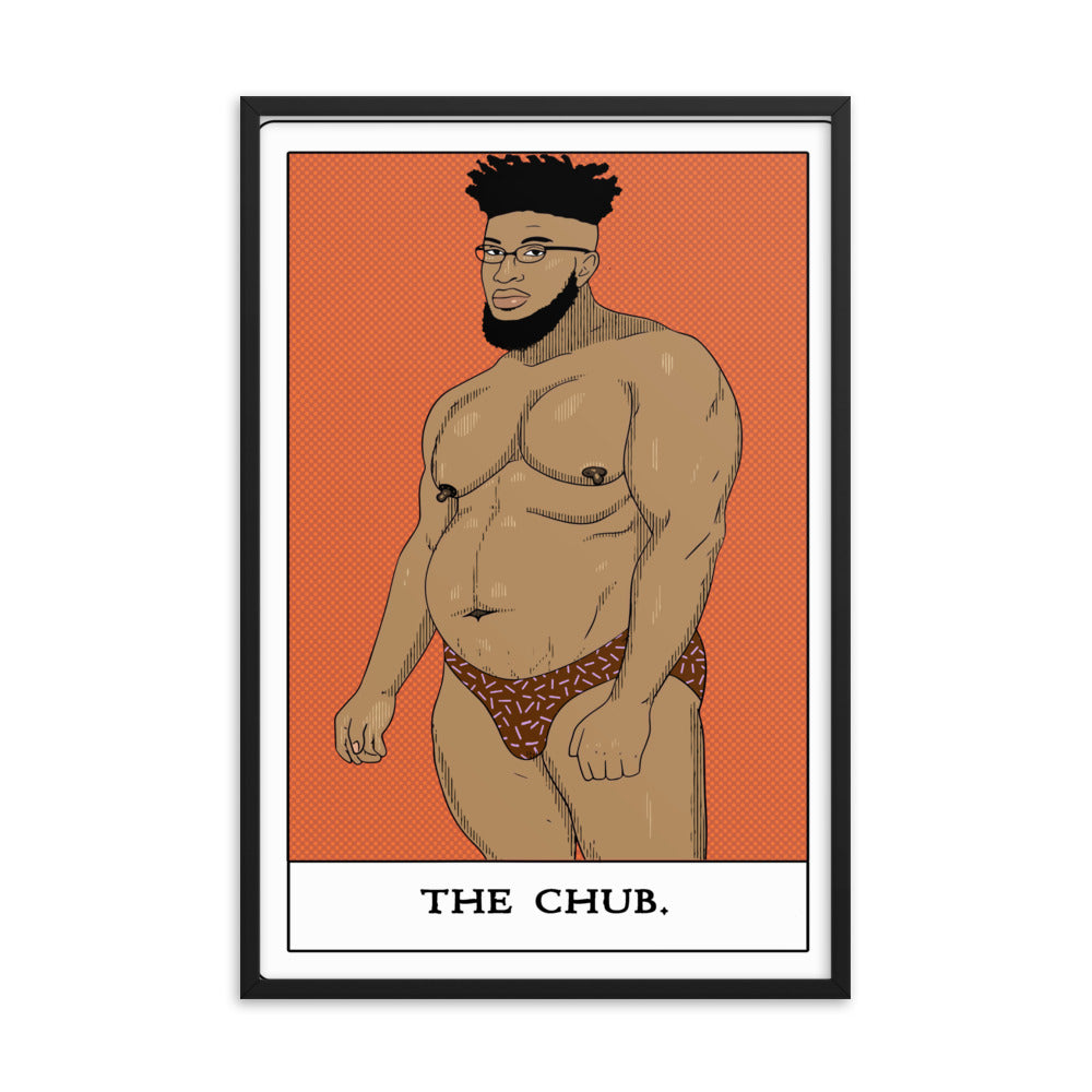 'The Chub' Framed poster