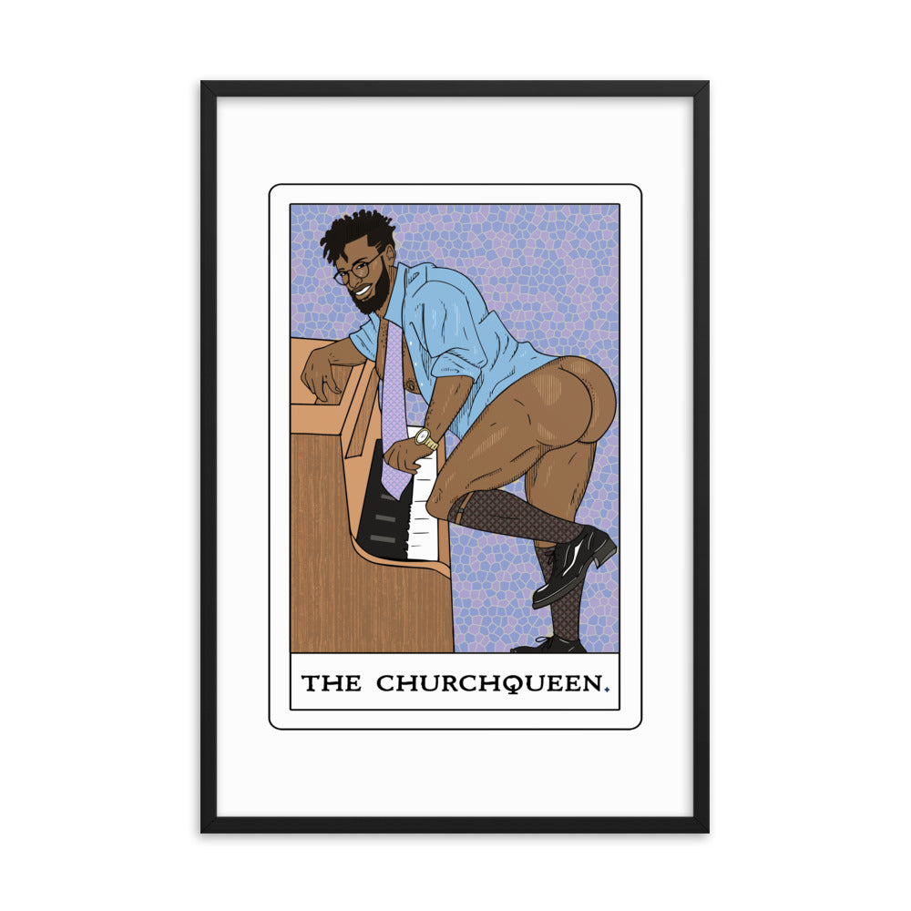 'The ChurchQueen' Framed poster