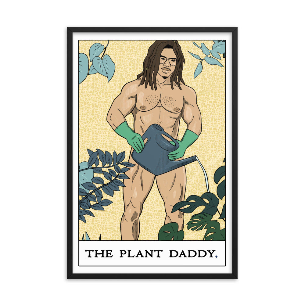 'The Plant Daddy' Framed poster