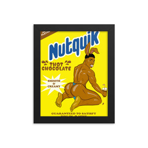 Nutquik Framed poster