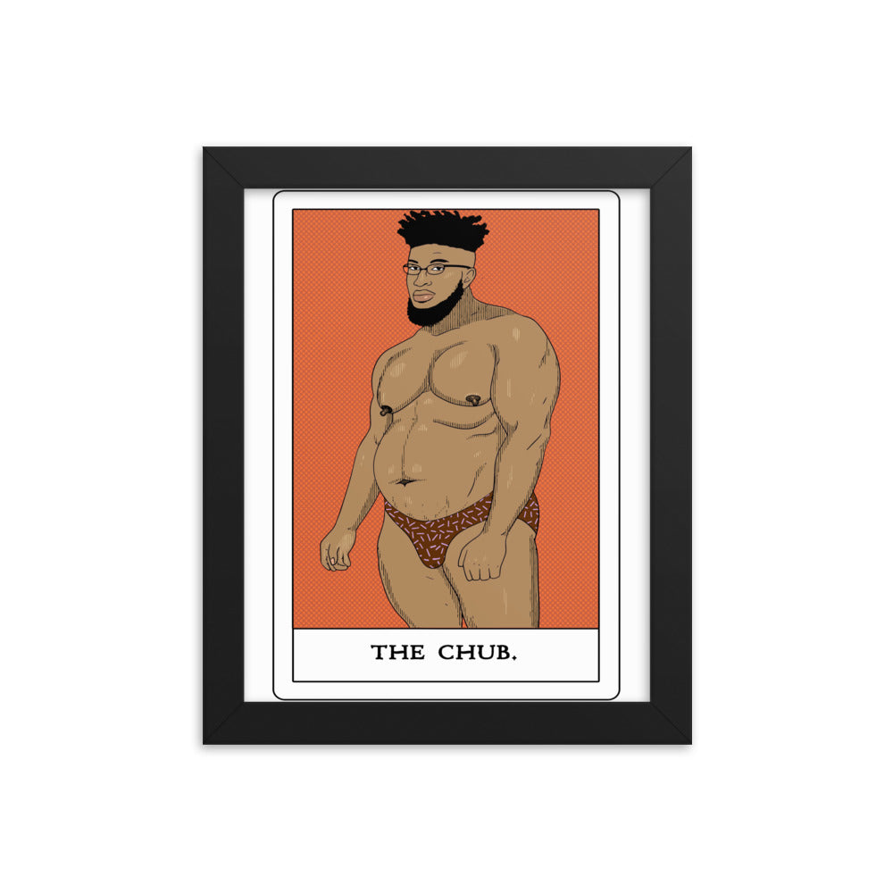 'The Chub' Framed poster