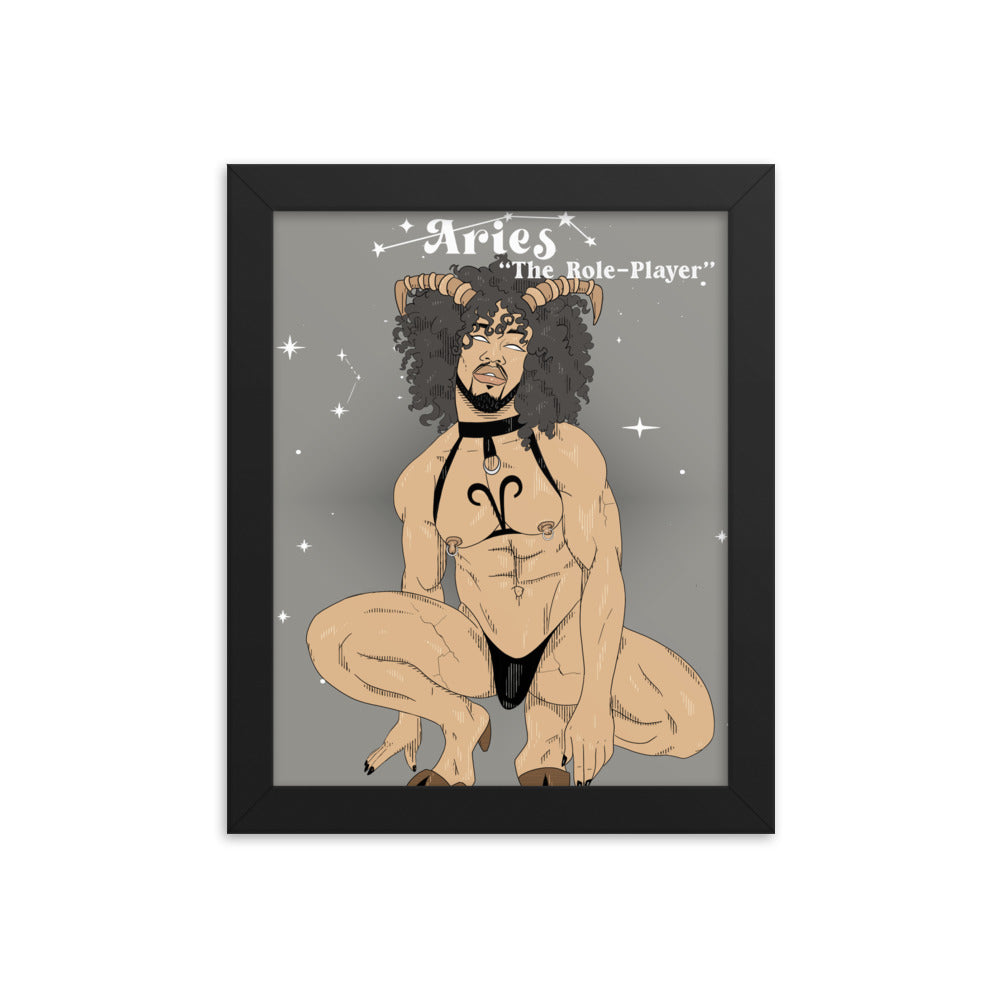 'Aries' Framed poster