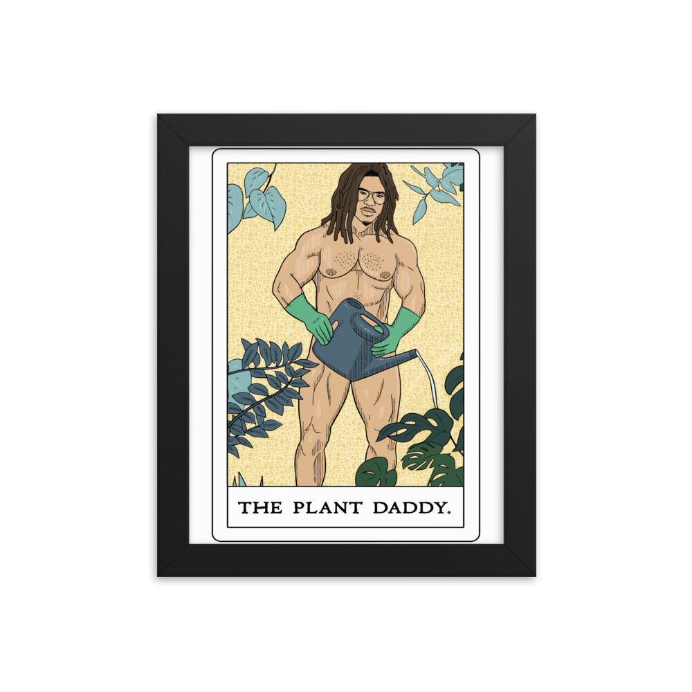 'The Plant Daddy' Framed poster