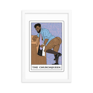 'The ChurchQueen' Framed poster