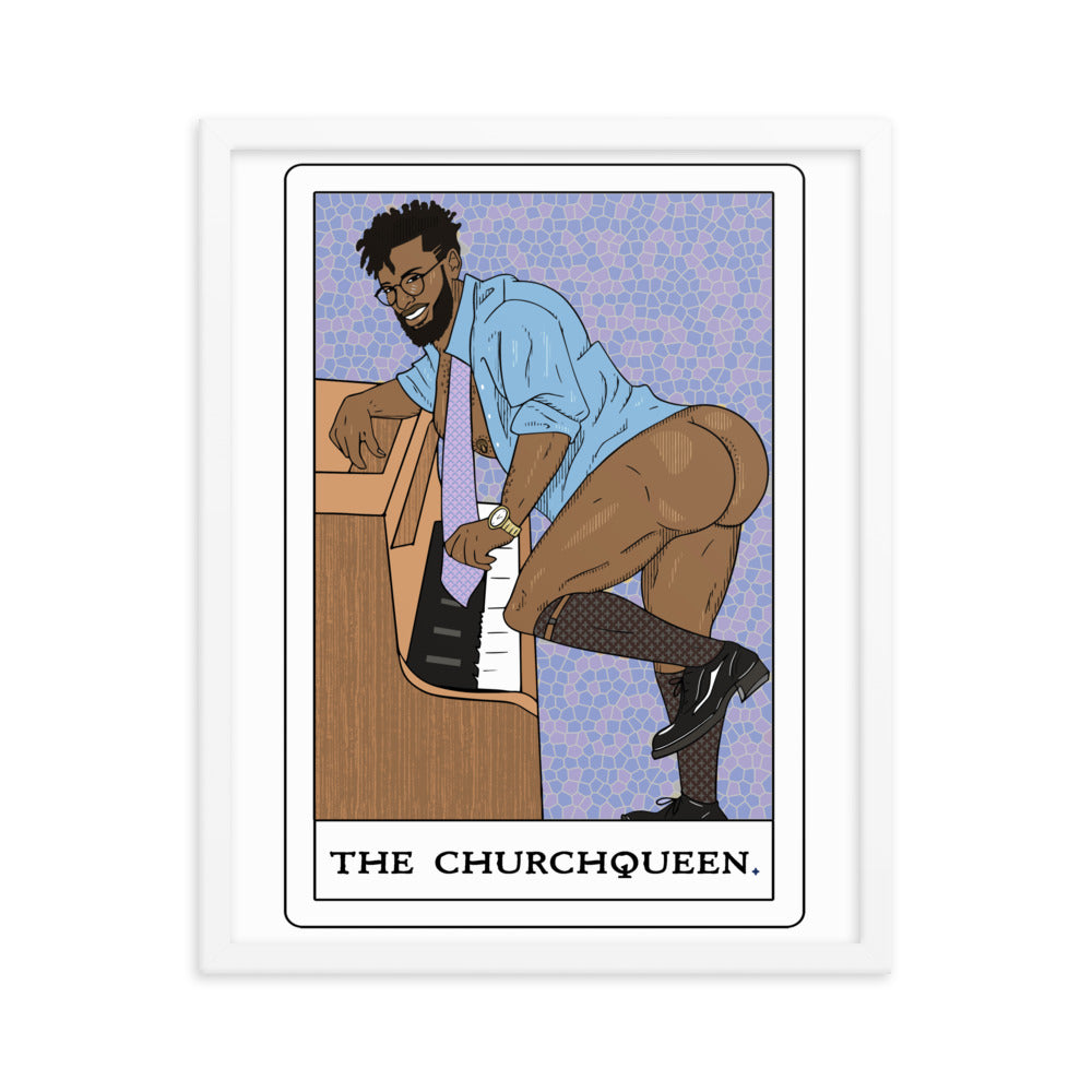 'The ChurchQueen' Framed poster