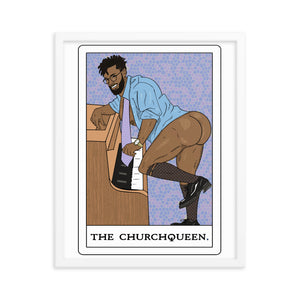 'The ChurchQueen' Framed poster