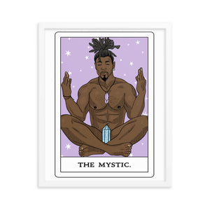 'The Mystic' Tarot Framed poster