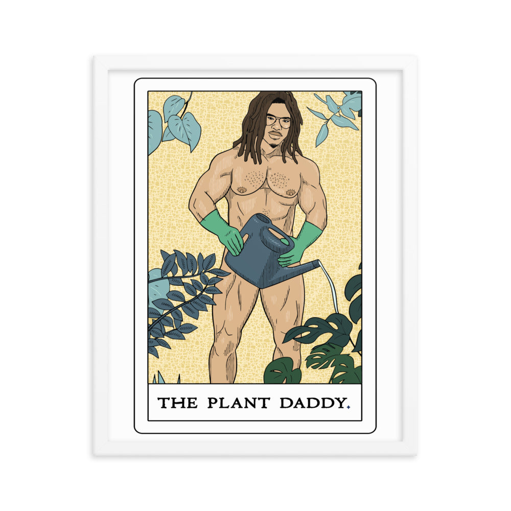 'The Plant Daddy' Framed poster