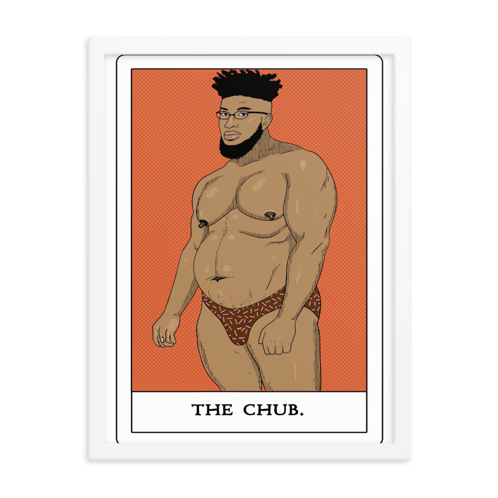 'The Chub' Framed poster